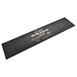 Vidaxl kuchyňská rohož omyvatelná kuchyňský tisk 60x300 cm Velvet Black