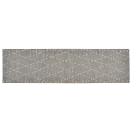 Vidaxl keukenmat wasbaar geruit 45x150 cm fluweel