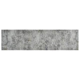 Vidaxl keukenmat wasbaar betonprint 45x150 cm fluweel