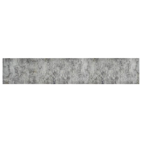 Vidaxl keukenmat wasbaar betonprint 60x300 cm fluweel