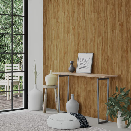Vidaxl wandpanelen houtlook 4,12 m² pvc bruin