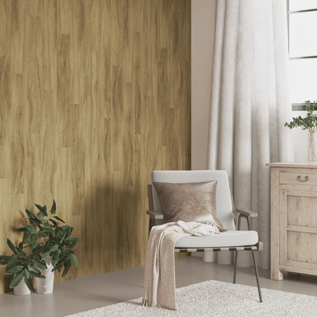 Vidaxl wandpanelen houtlook 4,12 m² pvc bruin