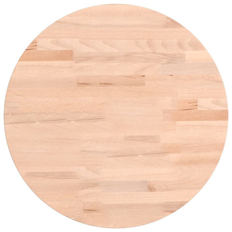 Vidaxl tafelblad rond ø40x1,5 cm massief beukenhout