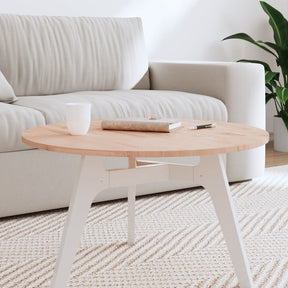 Vidaxl tafelblad rond ø70x1,5 cm massief beukenhout