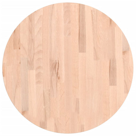 Vidaxl tafelblad rond ø60x2,5 cm massief beukenhout