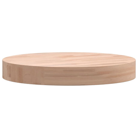 Vidaxl tafelblad rond ø30x4 cm massief beukenhout