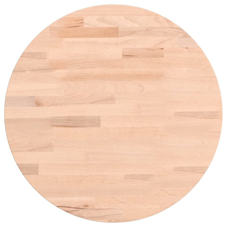 Vidaxl tafelblad rond ø40x4 cm massief beukenhout