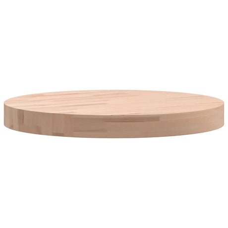 Vidaxl tafelblad rond ø40x4 cm massief beukenhout