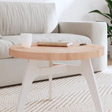Vidaxl tafelblad rond ø60x4 cm massief beukenhout