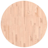 Vidaxl tafelblad rond ø80x4 cm massief beukenhout