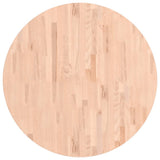 Vidaxl tafelblad rond ø90x4 cm massief beukenhout