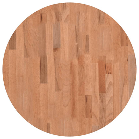 Vidaxl tafelblad rond ø60x1,5 cm massief beukenhout