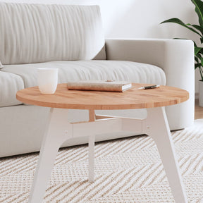 Vidaxl tafelblad rond ø60x1,5 cm massief beukenhout