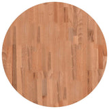 Vidaxl tafelblad rond ø70x1,5 cm massief beukenhout