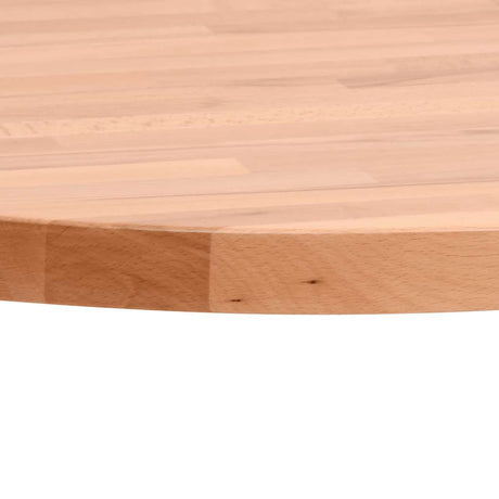 Vidaxl tafelblad rond ø70x1,5 cm massief beukenhout