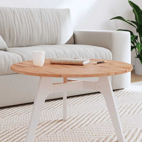 Vidaxl tafelblad rond ø70x1,5 cm massief beukenhout