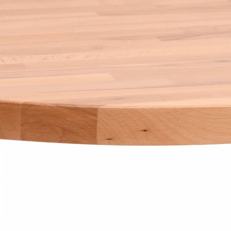 Vidaxl tafelblad rond ø80x1,5 cm massief beukenhout