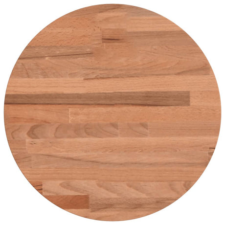 Vidaxl tafelblad rond ø30x2,5 cm massief beukenhout