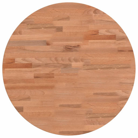 Vidaxl tafelblad rond ø50x2,5 cm massief beukenhout