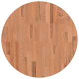 Vidaxl tafelblad rond ø60x2,5 cm massief beukenhout