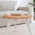 Vidaxl tafelblad rond ø60x2,5 cm massief beukenhout