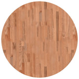 Vidaxl tafelblad rond ø90x2,5 cm massief beukenhout