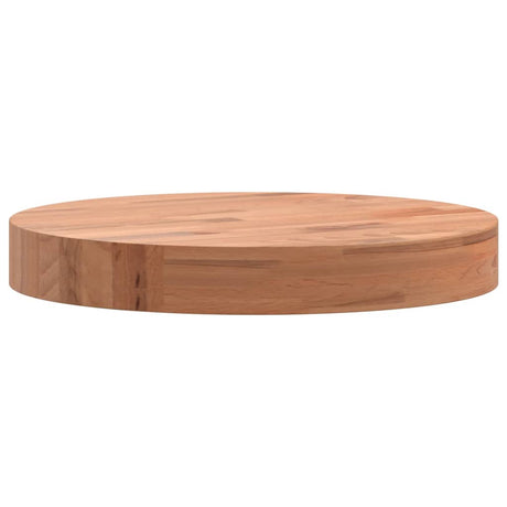 Vidaxl tafelblad rond ø30x4 cm massief beukenhout