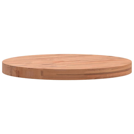 Vidaxl tafelblad rond ø50x4 cm massief beukenhout