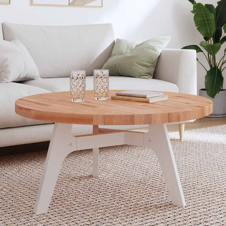 Vidaxl tafelblad rond ø90x4 cm massief beukenhout