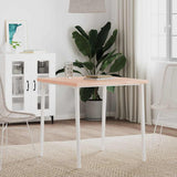 Vidaxl tafelblad vierkant 70x70x2,5 cm massief beukenhout