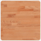 Vidaxl tafelblad vierkant 40x40x2,5 cm massief beukenhout