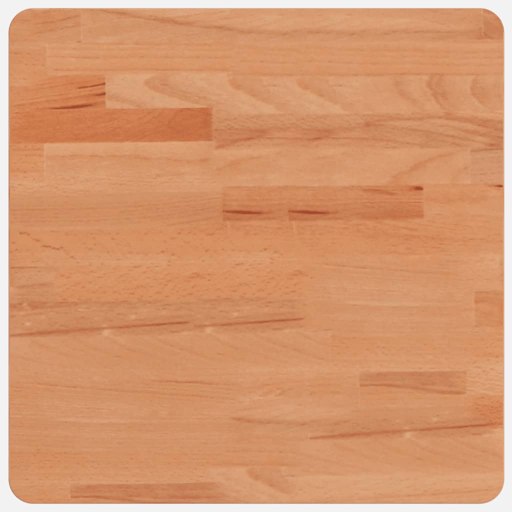 Vidaxl tafelblad vierkant 40x40x4 cm massief beukenhout
