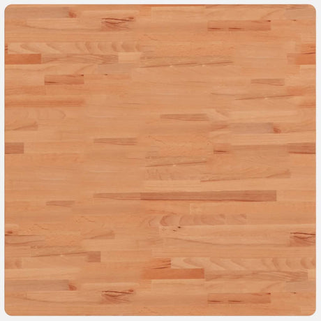 Vidaxl tafelblad vierkant 80x80x4 cm massief beukenhout