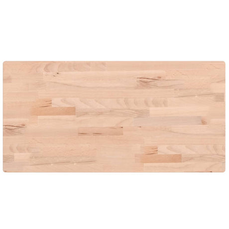 Vidaxl wastafelblad 80x40x2,5 cm massief beukenhout