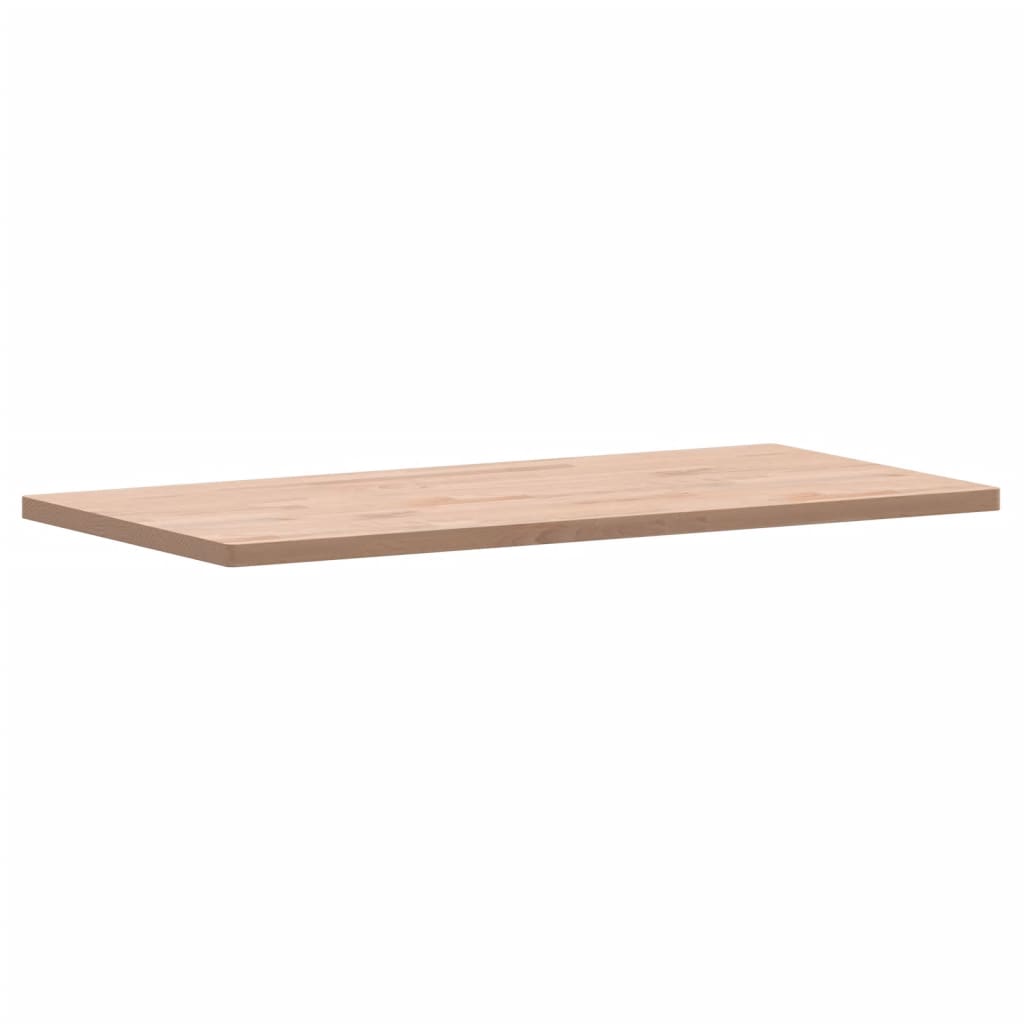 Vidaxl Washbasin Tabell 100x50x2,5 cm Solid Beech Wood