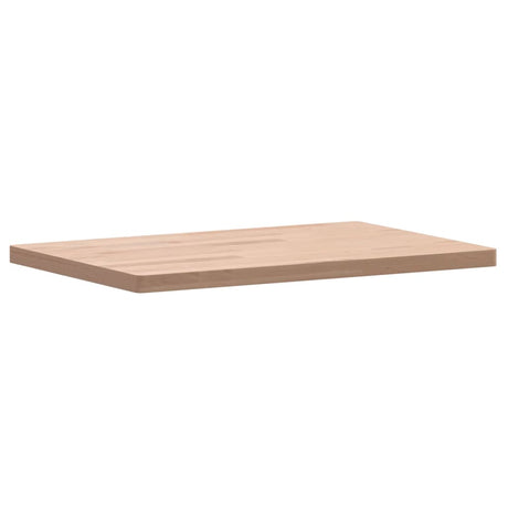 Vidaxl wastafelblad 60x40x2,5 cm massief beukenhout