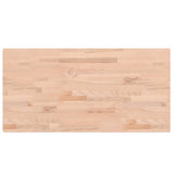 Vidaxl wastafelblad 100x50x4 cm massief beukenhout