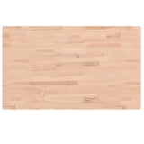 Vidaxl wastafelblad 100x60x4 cm massief beukenhout