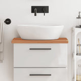 Vidaxl Washbasin Sheet 60x40x2.5 cm de madera de haya sólida