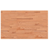 Vidaxl wastafelblad 100x60x2,5 cm massief beukenhout