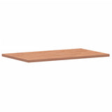 Vidaxl wastafelblad 100x60x2,5 cm massief beukenhout