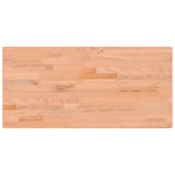 Vidaxl bureaublad 115x55x2,5 cm massief beukenhout