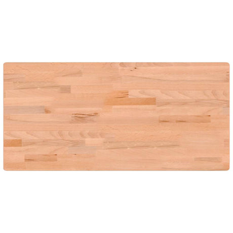 Vidaxl bureaublad 115x55x2,5 cm massief beukenhout