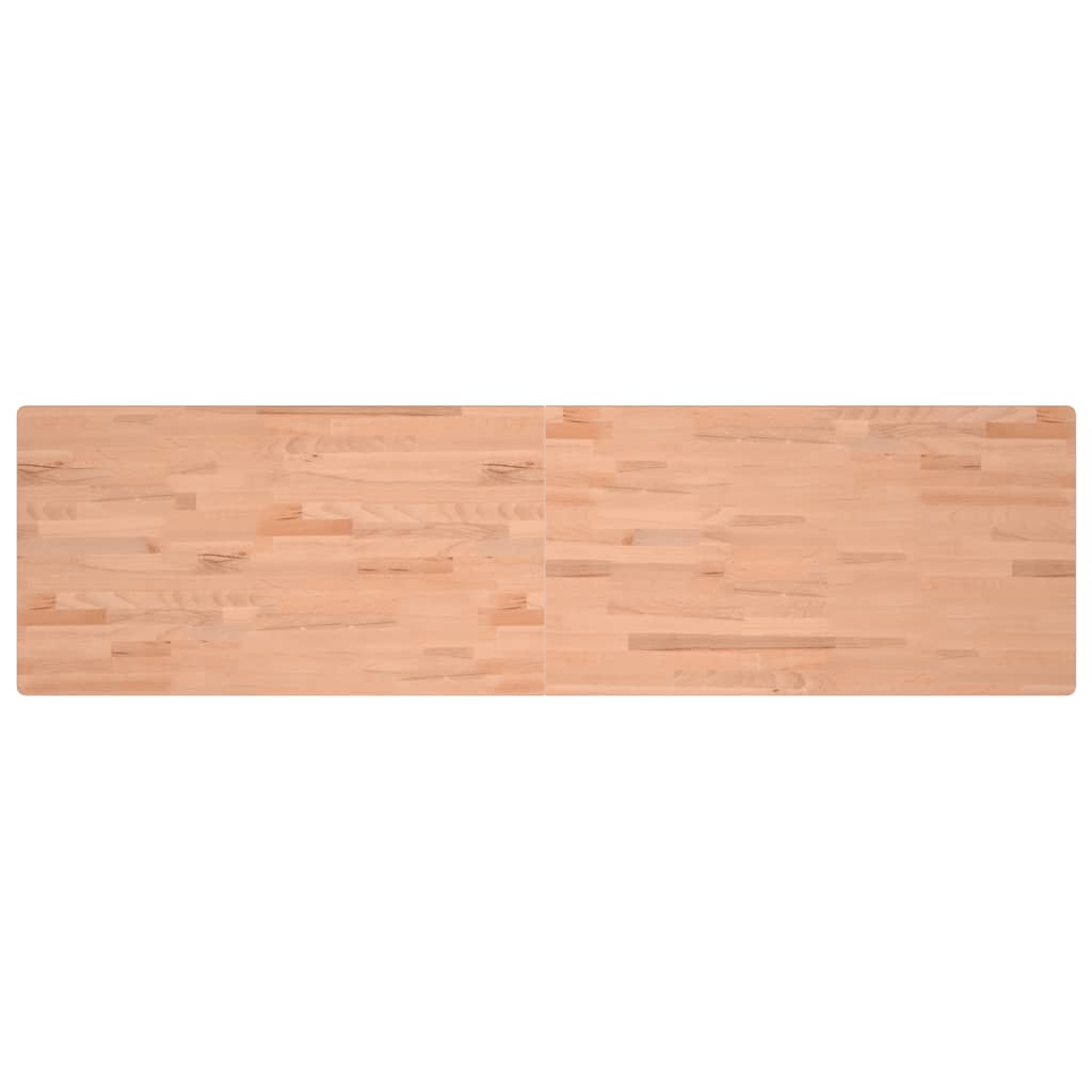 Vidaxl bureaublad 200x55x2,5 cm massief beukenhout