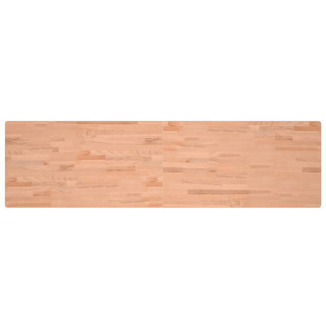 Vidaxl bureaublad 200x55x2,5 cm massief beukenhout