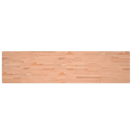 Vidaxl bureaublad 220x55x2,5 cm massief beukenhout