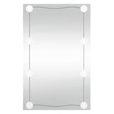 VidaXL wall mirror with LEDs rectangular 40x60 cm glass