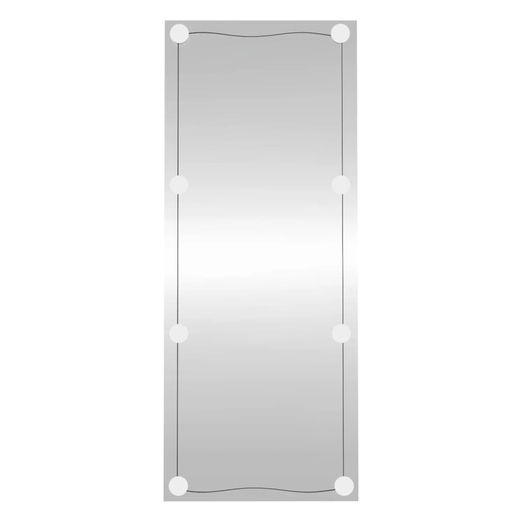 Vidaxl Wall Mirror With LEDs Rectangular 40x100 cm Glass