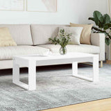 Vidaxl salontafel 102x50x35 cm bewerkt hout wit