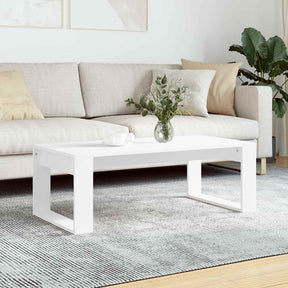 Vidaxl salontafel 102x50x35 cm bewerkt hout wit
